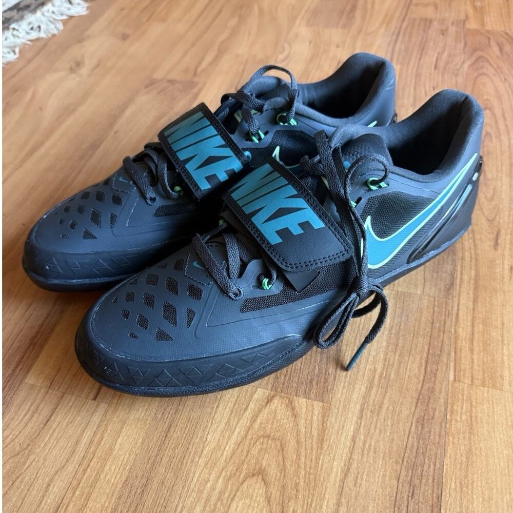 Nike Zoom Rotational 6 Track & Field Throw Shoes Mens 9.5 Black FZ9606-001